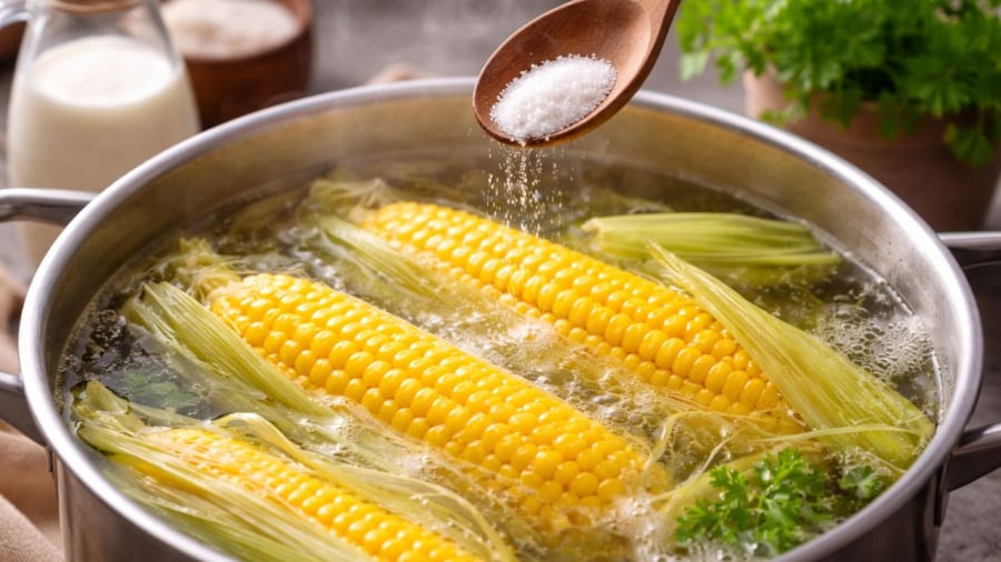 Luộc ngô muốn ngọt ngon cũng cần có mẹo