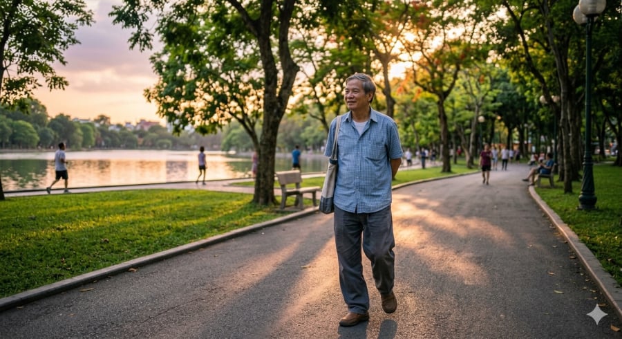 Đi bộ sau bữa ăn là thói quen đơn giản hỗ trợ cơ thể sử dụng năng lượng hiệu quả hơn.