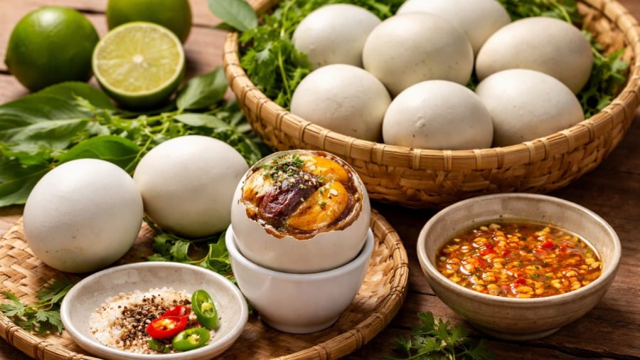 Những người này cần cẩn thận khi ăn trứng vịt lộn