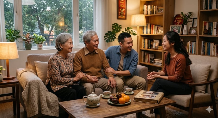 Sự lắng nghe và tôn trọng giúp gắn kết các thế hệ bền vững hơn.