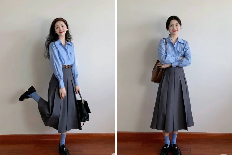 Khi được đặt cạnh các gam trung tính như trắng, đen hoặc nâu, sắc xanh này càng phát huy hiệu quả, giúp tổng thể trở nên hài hòa mà không cần quá nhiều điểm nhấn cầu kỳ.    