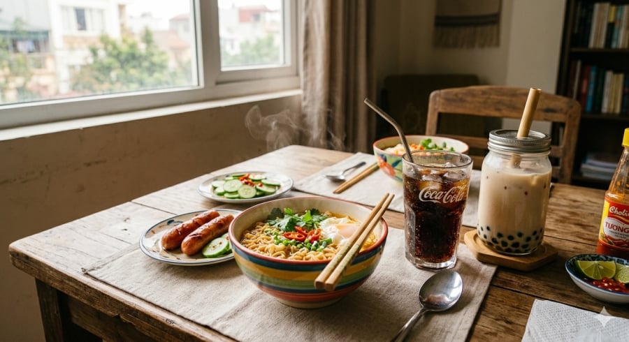 Những món ăn sáng tiện lợi nhưng nên hạn chế để giảm áp lực cho cơ thể.