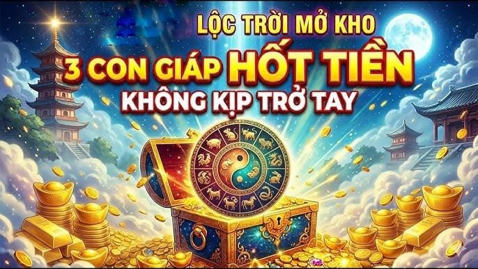 15 ngày liên tiếp (23/4- 8/5), 3 con giáp Vỗ Cánh Bay Cao, tiền về không ngớt
