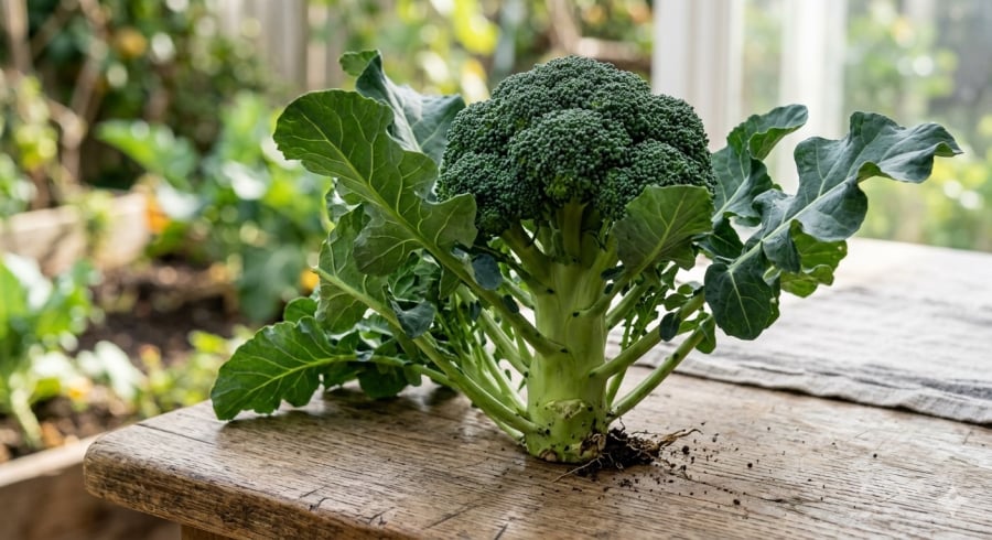 Đừng bỏ thân và lá – đây là phần chứa nhiều dưỡng chất quan trọng của bông cải xanh.