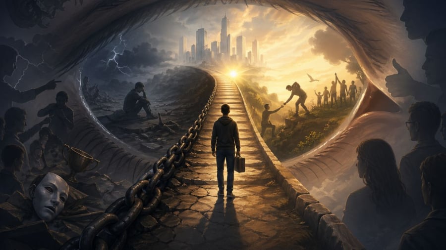 Bạn nhìn thấy hình ảnh gì trước?