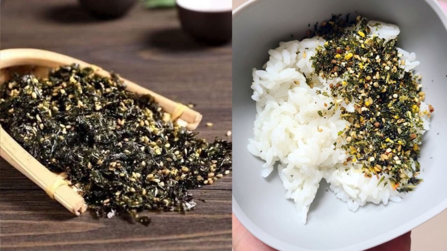 Bạn có thể tự làm rong biển rắc cơm chỉ với những nguyên liệu vô cùng đơn giản.