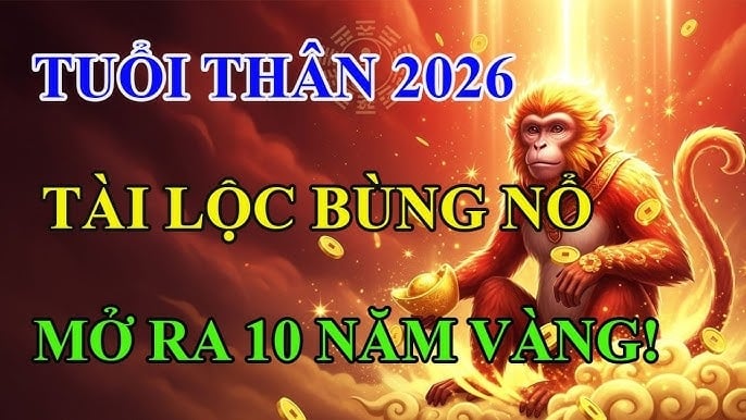 Tuổi Thân là con giáp nổi tiếng nhanh trí, linh hoạt và có đầu óc nhạy bén trong việc kiếm tiền. Đầu tháng 5/2026 được xem là giai đoạn “thiên thời địa lợi nhân hòa” cho con giáp này.    