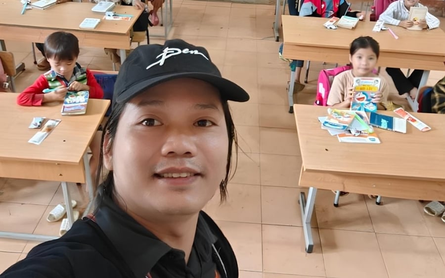 Ông Hoàng Hoa Trung, người sáng lập dự án 