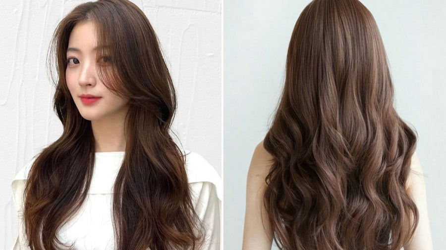 Những lọn tóc gợn sóng nhẹ luôn gợi liên tưởng đến không khí mùa Hè. Kiểu tóc này không đòi hỏi kỹ thuật phức tạp mà vẫn mang lại vẻ ngoài cuốn hút. 