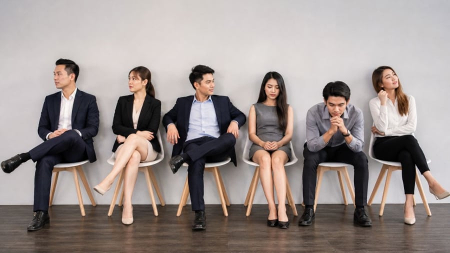 Dáng ngồi có thể gửi đi những thông điệp nhất định