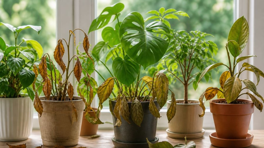 Cây cảnh trong nhà mà có những dấu hiệu này thì gia chủ nên chú ý