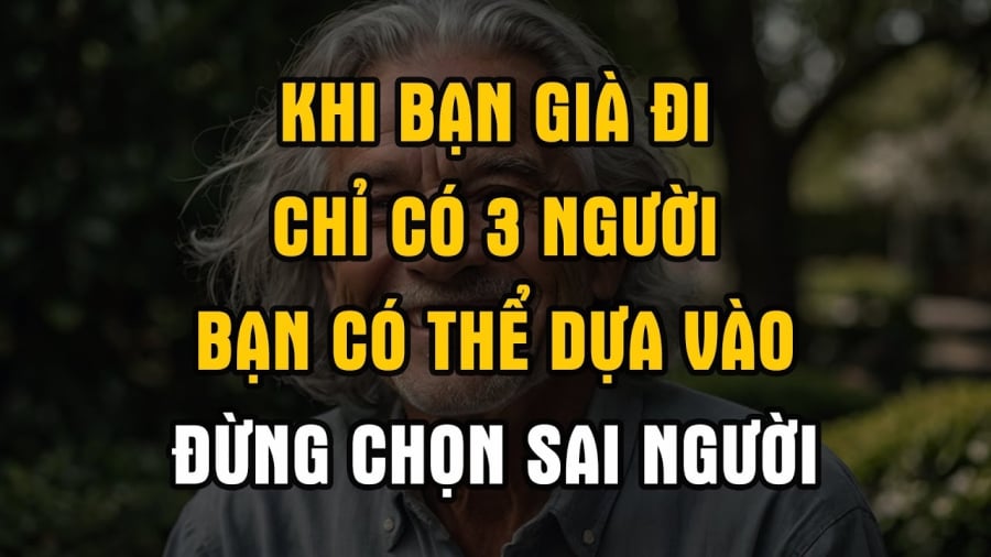 Về già nếu vợ hoặc chồng đi trước, đừng dựa con, hãy tìm đến 3 người này