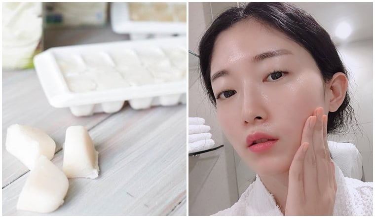 Sữa đông chứa axit lactic và AHA tự nhiên, giúp loại bỏ lớp tế bào chết trên bề mặt da, từ đó mang lại cảm giác mịn màng hơn.