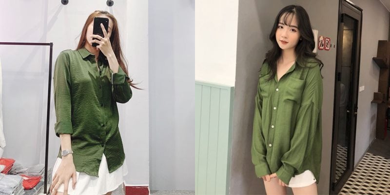 Xanh rêu không bị giới hạn trong một phong cách cụ thể mà có thể linh hoạt biến hóa tùy theo cách phối.