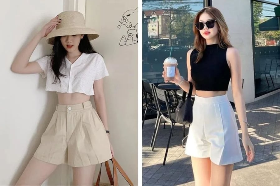 Ngoài kiểu dáng, màu sắc cũng là yếu tố quan trọng giúp quần short trở nên dễ mặc hơn trong mùa hè. 