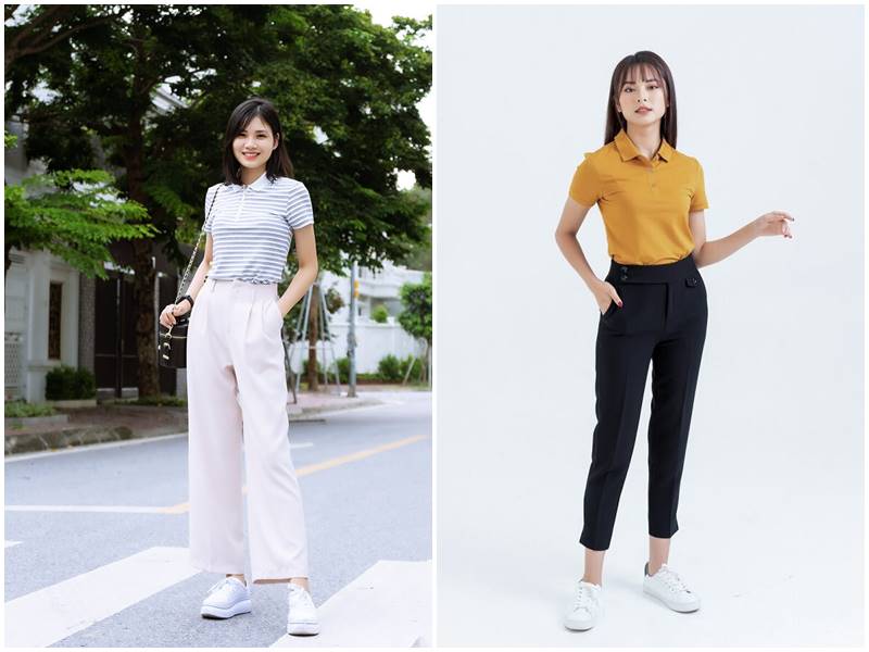 Nếu muốn theo đuổi phong cách năng động nhưng không quá xuề xòa, áo polo là lựa chọn rất đáng cân nhắc. 