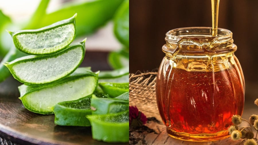 Các chất chống oxy hóa có trong nha đam và mật ong cũng được cho là có lợi với quá trình duy trì độ đàn hồi của làn da. 