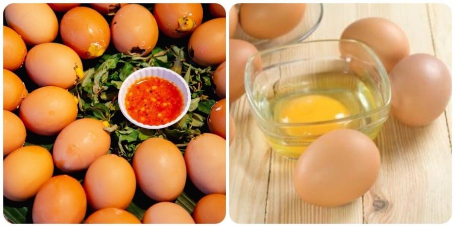 Trứng giàu protein nhưng lại ít calo và carbohydrate. 