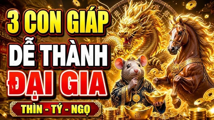 Qua đoạn gian truân: 3 con giáp Lộc Lên - Tiền Về chật két