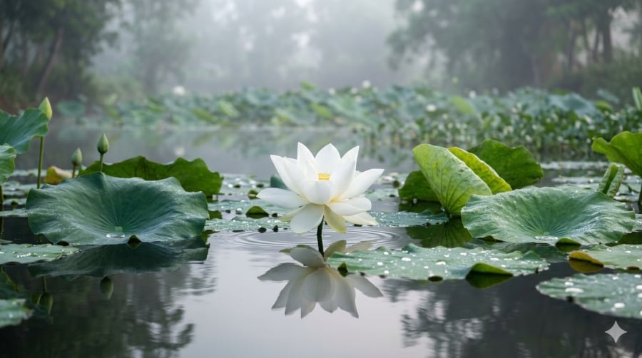 Thanh sạch, sâu lắng, khiến người ta cảm thấy an yên từ bên trong.