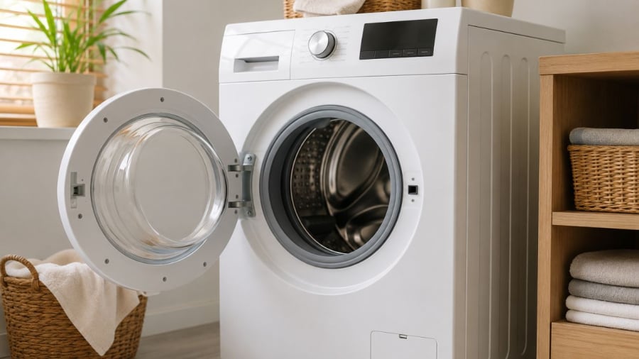 Máy giặt dễ có mùi nếu dùng không đúng