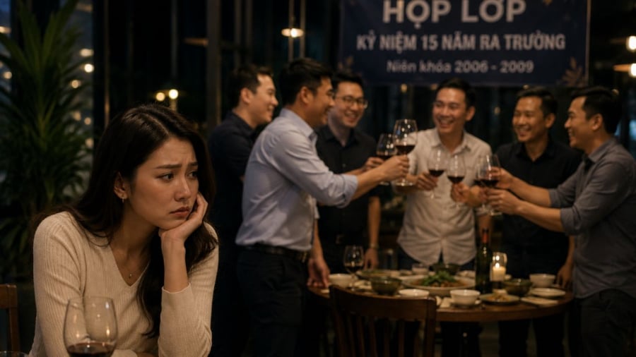 Tôi rất không thích chồng đi họp lớp