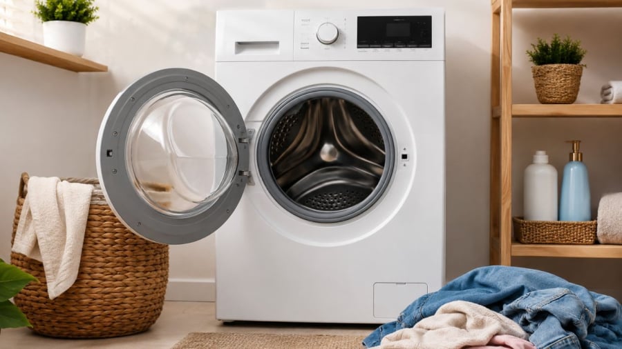 Máy giặt ghi số cân nặng nghĩa là gì?