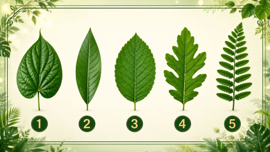 Bạn chọn chiếc lá nào?