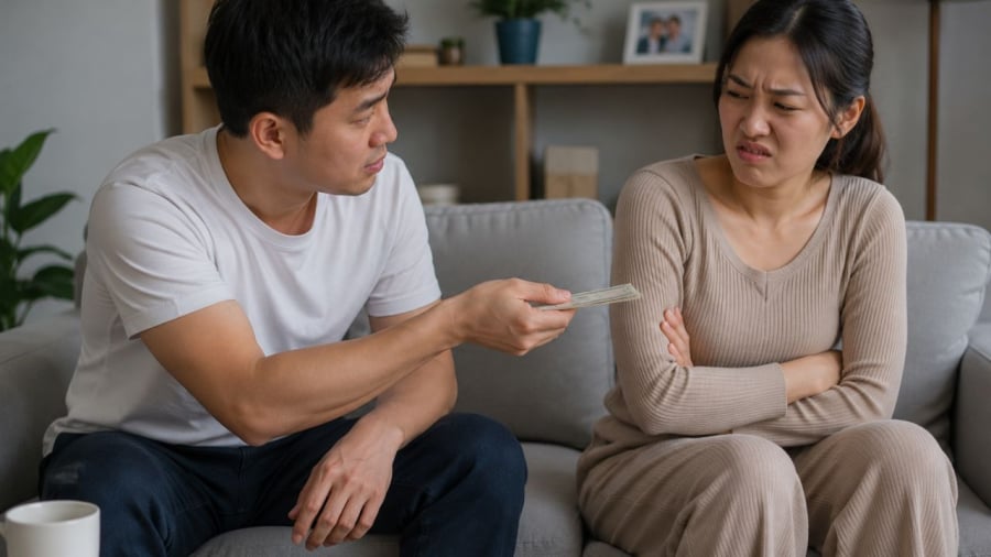 Những mối lo liên quan tới tiền khiến vợ chồng mệt mỏi