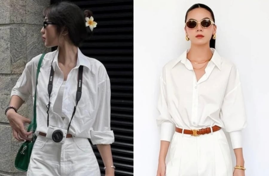 Sự tối giản, thanh lịch cùng cảm giác “quiet luxury” chính là lý do outfit này được nhiều tín đồ thời trang yêu thích trong mùa hè năm nay.