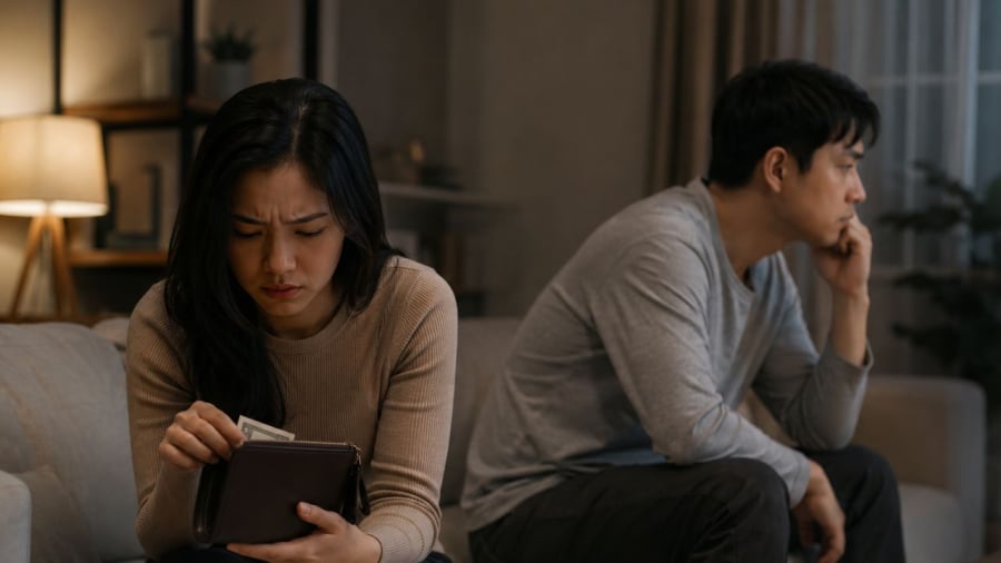 Tôi đã từng lột sạch tiền của chồng