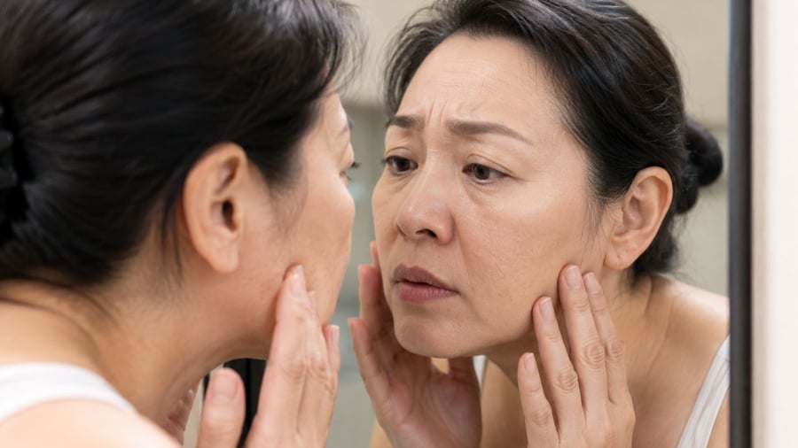 Cổ to ra cũng là một dấu hiệu đáng lưu tâm