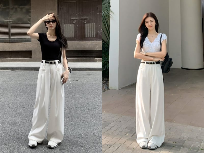 Quần có độ đứng vừa phải, đường may gọn gàng và chiều dài hợp lý sẽ giúp diện mạo trông cao cấp hơn nhiều dù giá thành không đắt.