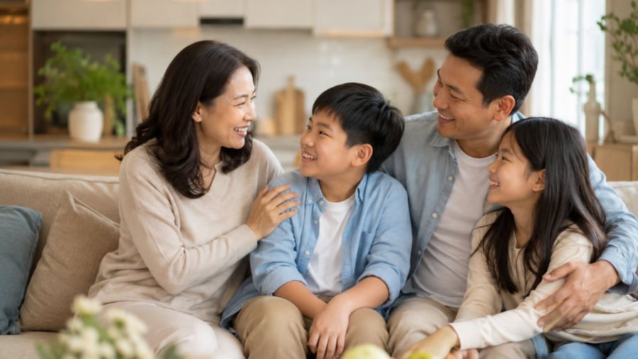 Tuổi trung niên là lúc cần giữ được sự tôn trọng trong ứng xử gia đình