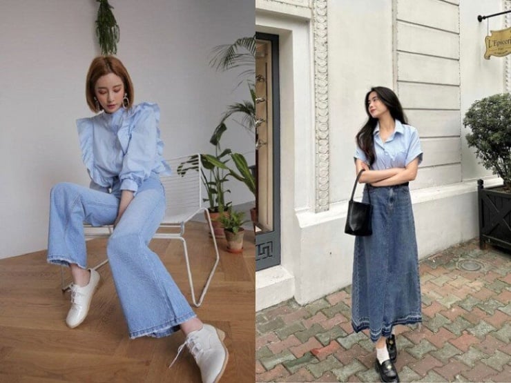  Thực tế, nếu chọn đúng sắc độ, các tông lạnh còn giúp làn da ngăm trở nên sắc nét và nổi bật hơn đáng kể.