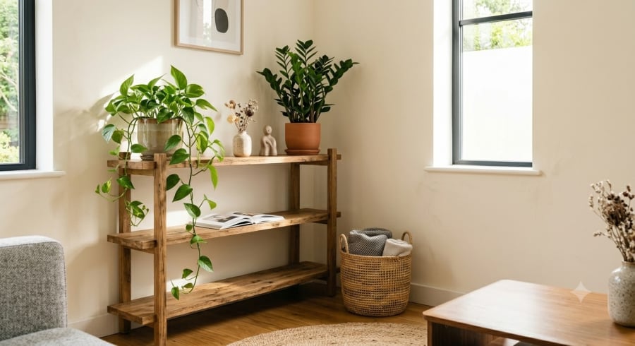 Nhiều gia đình chọn cây cảnh trong nhà để tăng tính thẩm mỹ và tạo cảm giác thư thái mỗi ngày.