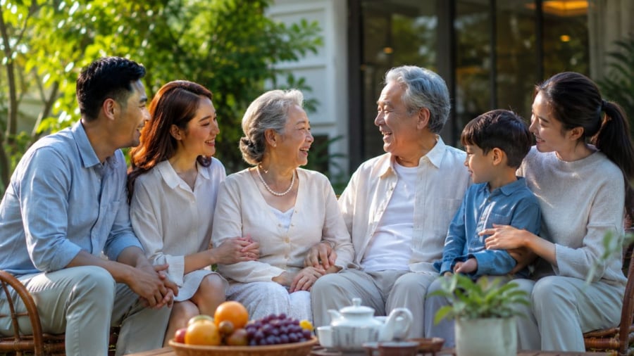 Những người con cái biết chịu trách nhiệm với cuộc sống của mình sẽ thường giúp cha mẹ về gia an yên