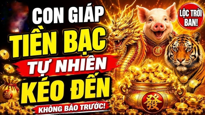 4 con giáp giàu nứt đố đổ vách, thu Lộc tứ phương từ 24/5 đến 1/6