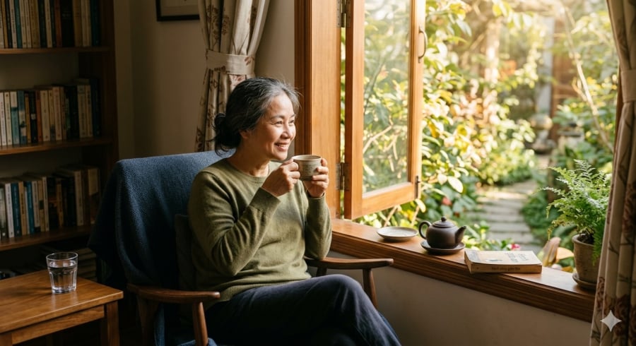 Càng trưởng thành, nhiều người càng tìm kiếm sự bình yên trong những điều giản dị.