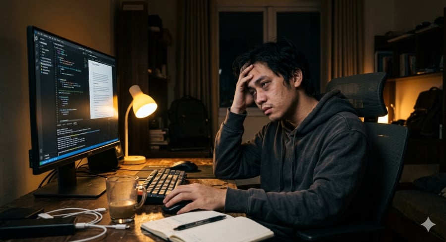 Thức khuya và ngủ không đủ giấc trong thời gian dài có thể khiến cơ thể suy giảm năng lượng rõ rệt.
