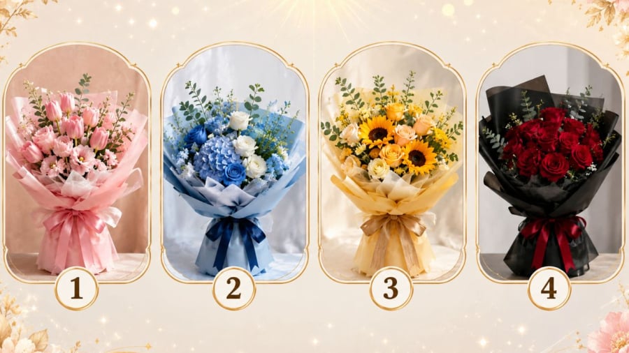 Bạn chọn bó hoa nào?