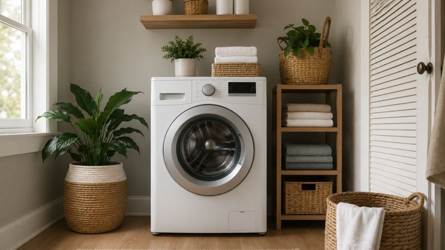 Đặt máy giặt sai vị trí khiến máy nhanh hỏng