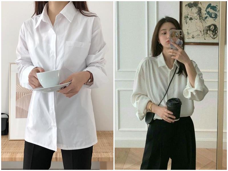 Thiết kế này có thể phối cùng quần âu, chân váy, jeans hay blazer mà vẫn tạo cảm giác gọn gàng và tinh tế.