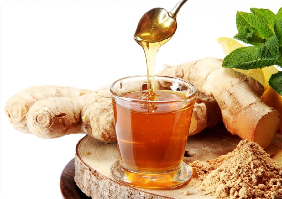 Nước gừng mật ong