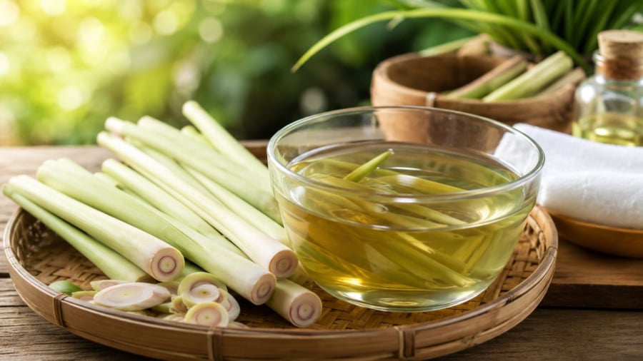 Sả là nguyên liệu dễ tìm, lại nhiều công dụng