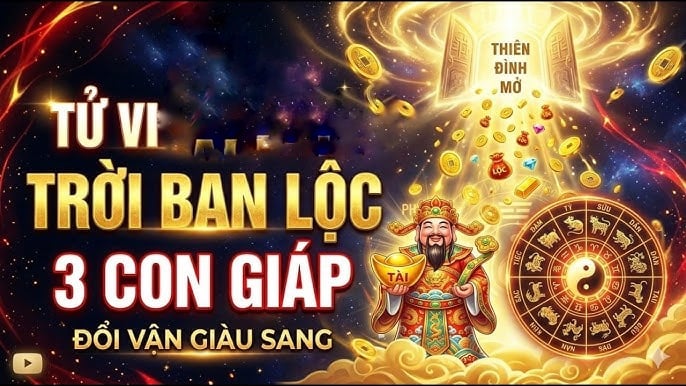 Thứ 6, Thứ 7 vía lành đang vượng, 3 con giáp thuận đường kiếm to