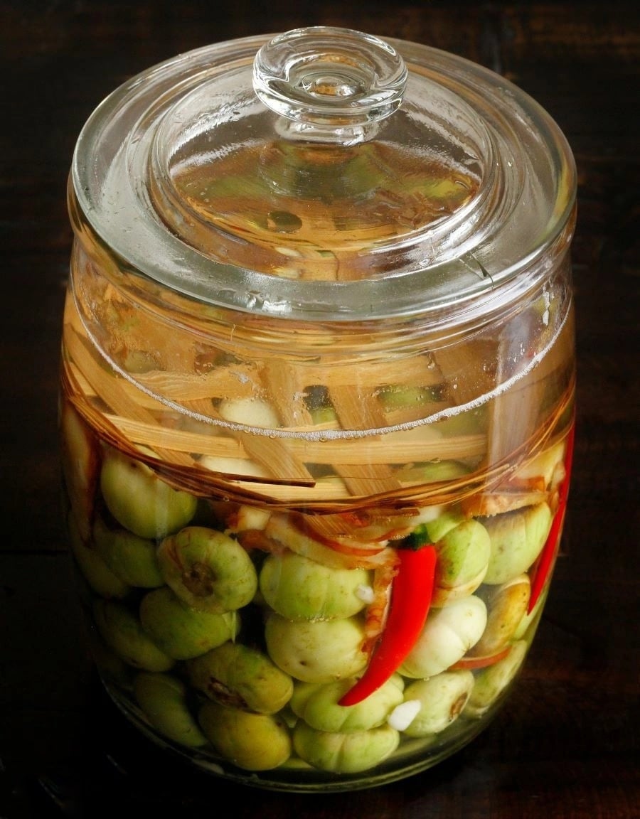 Cách ngâm cà pháo giòn tan, để lâu không hỏng