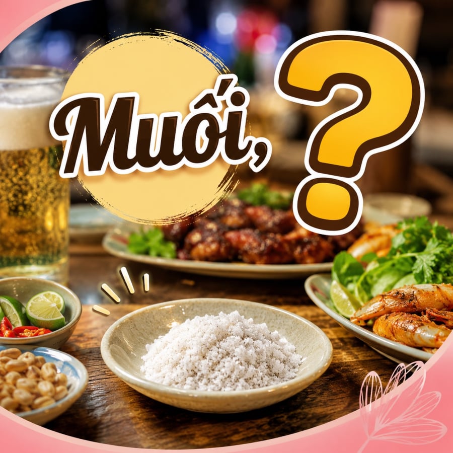 Vì sao chủ quán bia thường để thêm một đĩa muối trên bang khách?