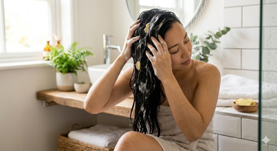 Gừng được cho là có thể hỗ trợ kích thích mọc tóc, giúp tóc chắc khỏe hơn khi dùng đúng cách.