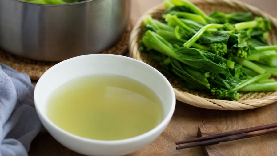 Một số loại rau cho nước luộc ngon, một số thì không